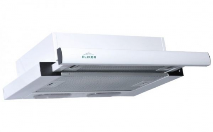 Встраиваемая вытяжка Elikor Интегра S2 60П-700-В2Д белый/белый