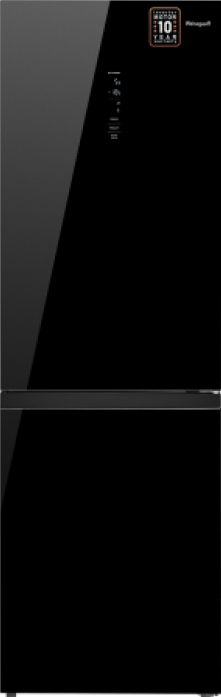 Холодильник Weissgauff Холодильник Weissgauff WRK 185 Total NoFrost Inverter Black Glass 433058