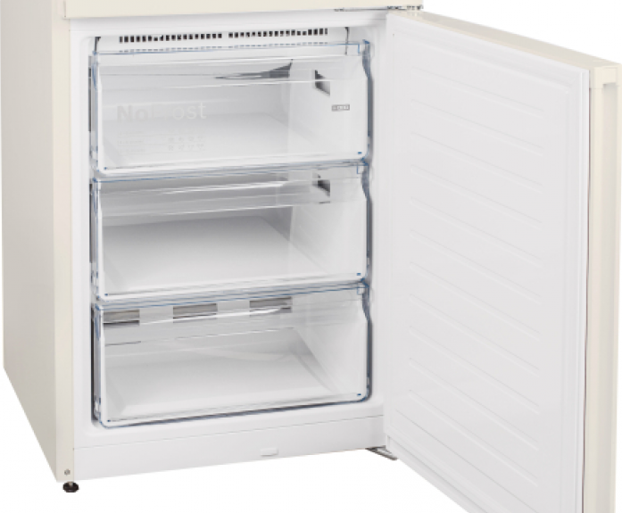 Холодильник Weissgauff WRK 2010 D Inverter NoFrost Beige 441111 в магазине «На диване» в Омске  — Выгодная цена