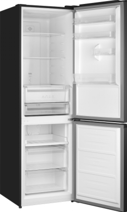 Холодильник Weissgauff WRK 2000 Total NoFrost Inverter Black Inox 433 061 в магазине «На диване» в Омске  — Выгодная цена