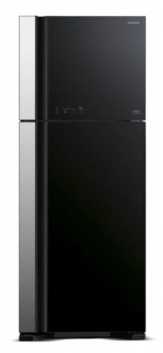 Холодильник Hitachi R-VG540PUC7 GBK черное стекло