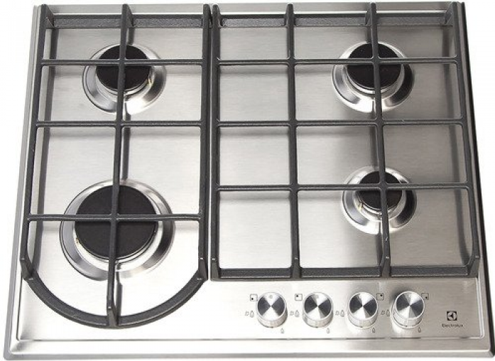 Газовая варочная панель Electrolux GEE263FX в магазине «На диване» в Омске  — Выгодная цена