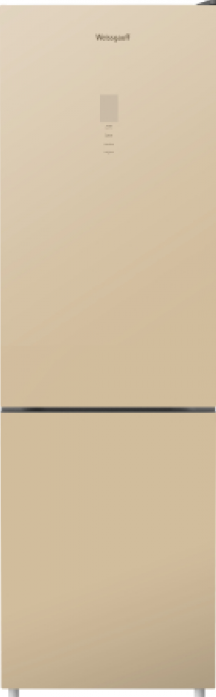 Холодильник Weissgauff Холодильник Weissgauff WRK 185 Total NoFrost Inverter Beige Glass 437277