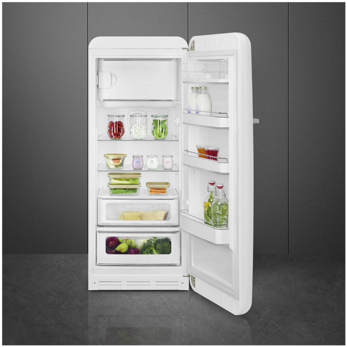 Холодильник Smeg FAB28RWH5 в магазине «На диване» в Омске  — Выгодная цена