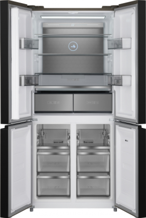Холодильник Weissgauff WCD 590 NoFrost Inverter Premium Biofresh Dark Inox в магазине «На диване» в Омске  — Выгодная цена