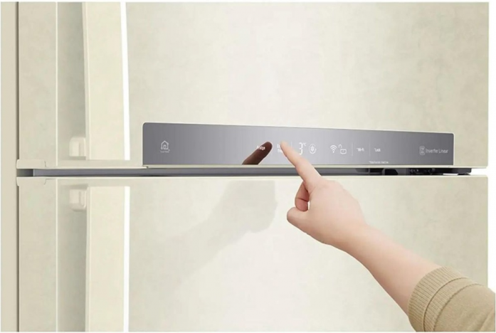 Холодильник LG GR-H802HEHL бежевый в магазине «На диване» в Омске  — Выгодная цена