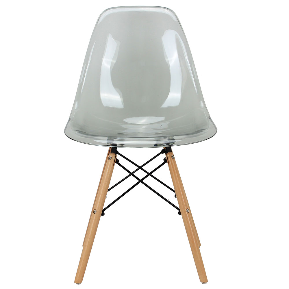 Стул Eames прозрачный серый в магазине «На диване» в Омске  — Выгодная цена