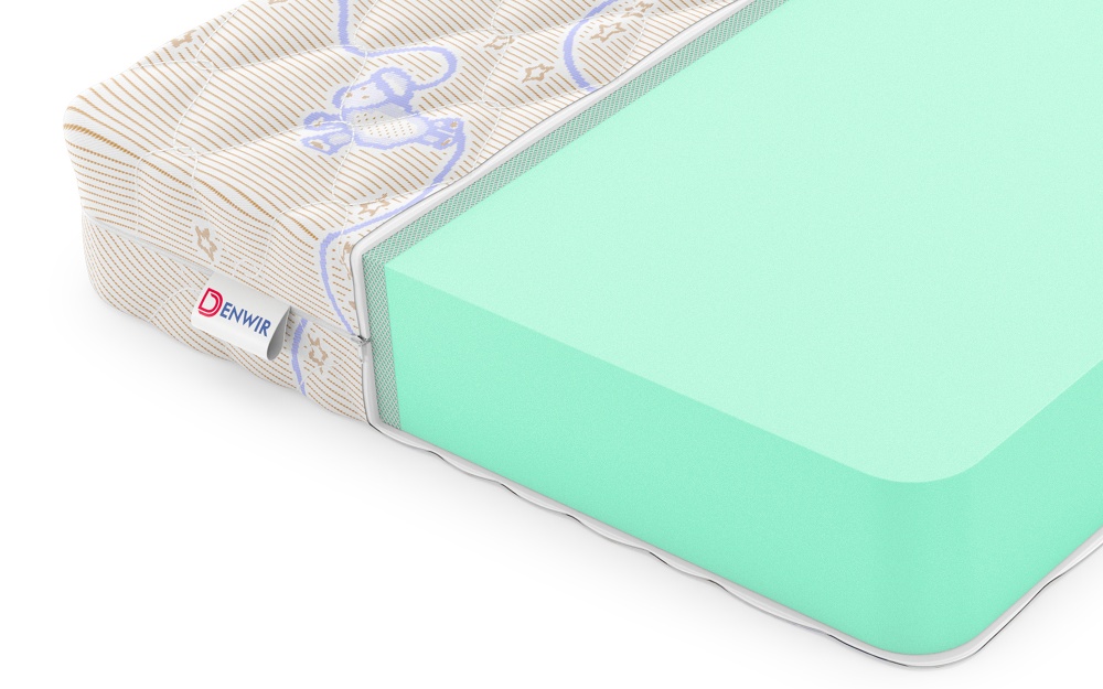 Детский матрас Denwir Baby Springless Eco Foam 14 в магазине «На диване» в Омске  — Выгодная цена