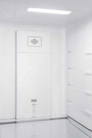 Холодильник Weissgauff Холодильник Weissgauff WRK 185 Total NoFrost Inverter Inox 433056 в магазине «На диване» в Омске  — Выгодная цена