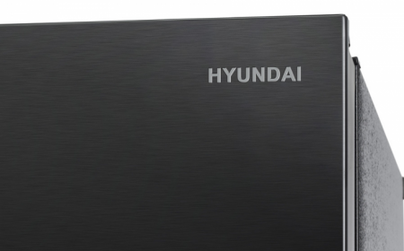 Холодильник Hyundai CS5003F черная сталь в магазине «На диване» в Омске  — Выгодная цена
