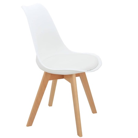 Комплект из 4-х стульев Eames Bon белый в магазине «На диване» в Омске  — Выгодная цена