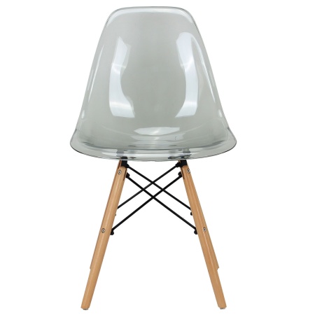 Стул Eames прозрачный серый в магазине «На диване» в Омске  — Выгодная цена