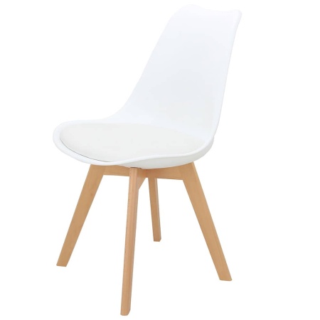 Комплект из 4-х стульев Eames Bon белый в магазине «На диване» в Омске  — Выгодная цена